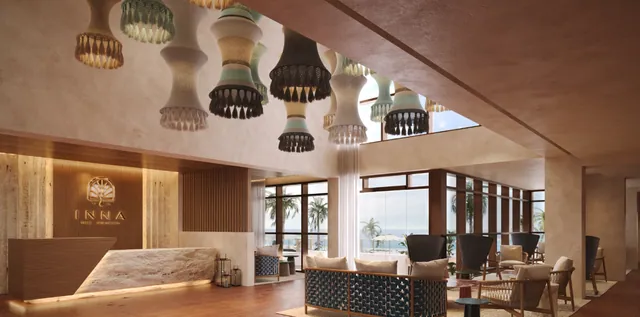 Arrival lobby interior