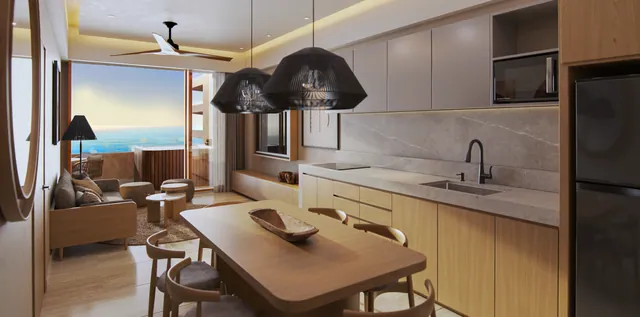 One Bedroom residence interior