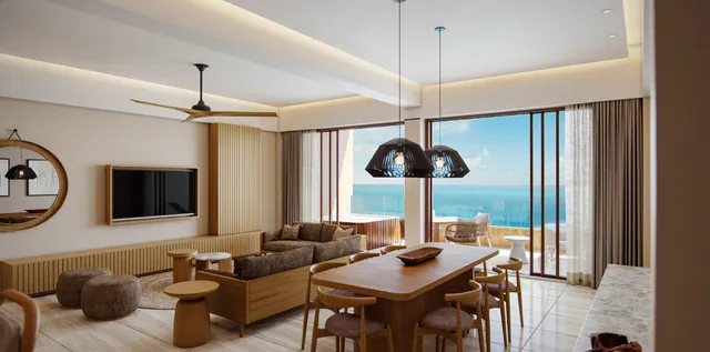 Three Bedroom residence interior