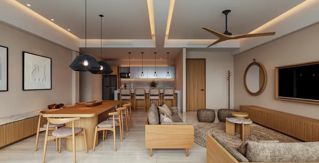 Three Bedroom residence kitchen
